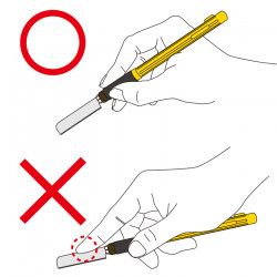 ČEPELE SKALPELŮ OLFA AK-1/AK-4 BALL (KB4-WS/3)