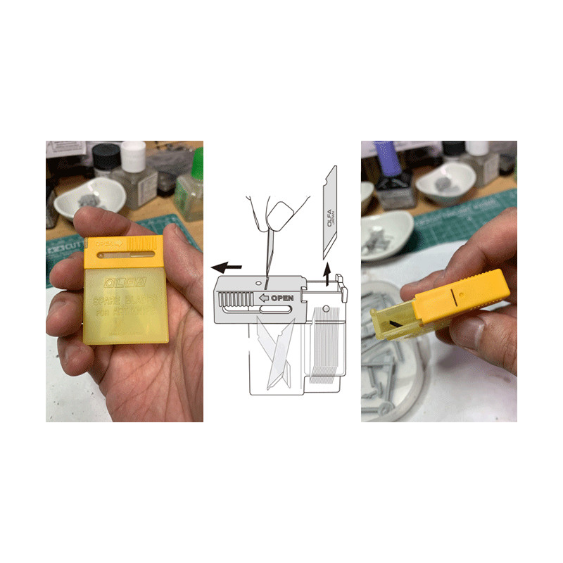 OLFA SCALPEL BLADES AK-1/AK-4 (KB)