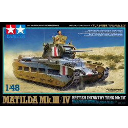 TAMIYA 1/48 MATILDA MK.III/IV - BRITSKÝ PĚCHOTNÍ TANK MK.IIA (32572)