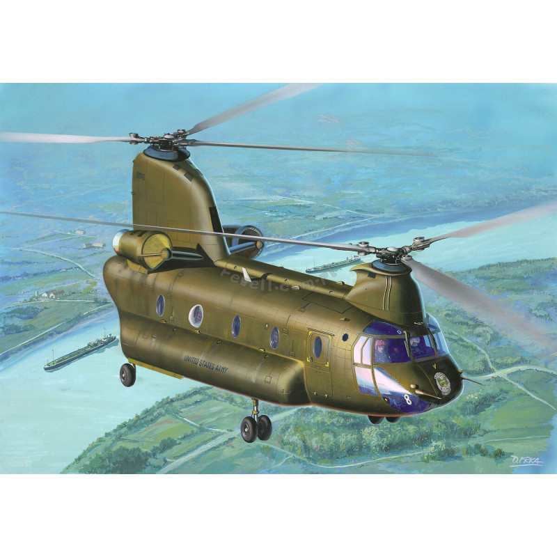 REVELL 1/144 CH-47D CHINOOK (03825)