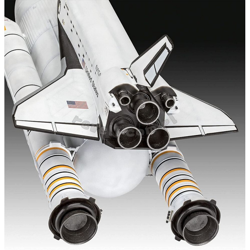 REVELL 1/144 SPACE SHUTTLE & BOOSTER ROCKETS - 40TH ANNIVERSARY (05674)