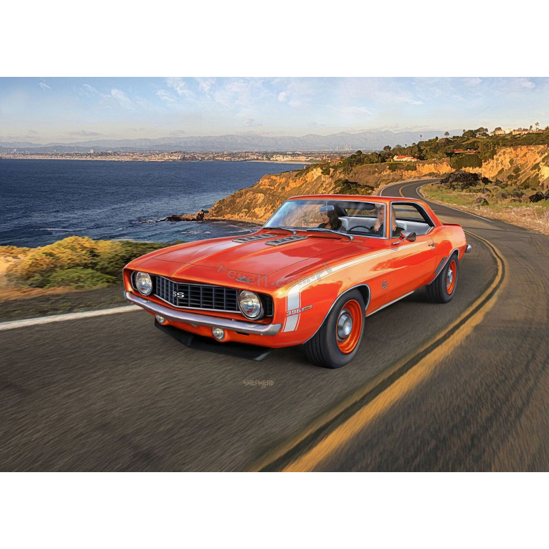 REVELL 1/25 "69 CAMARO SS 396 (07712)