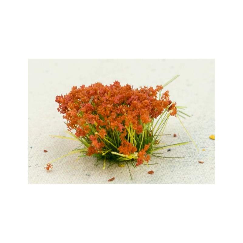 PAINT FORGE FLOWERS 6 mm RUBY RED (2617) 5 pieces