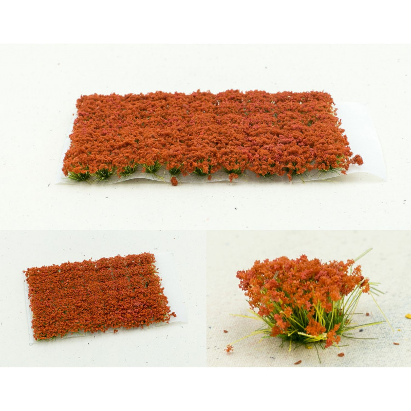 PAINT FORGE FLOWERS 6 mm RUBY RED (2617) 5 pieces