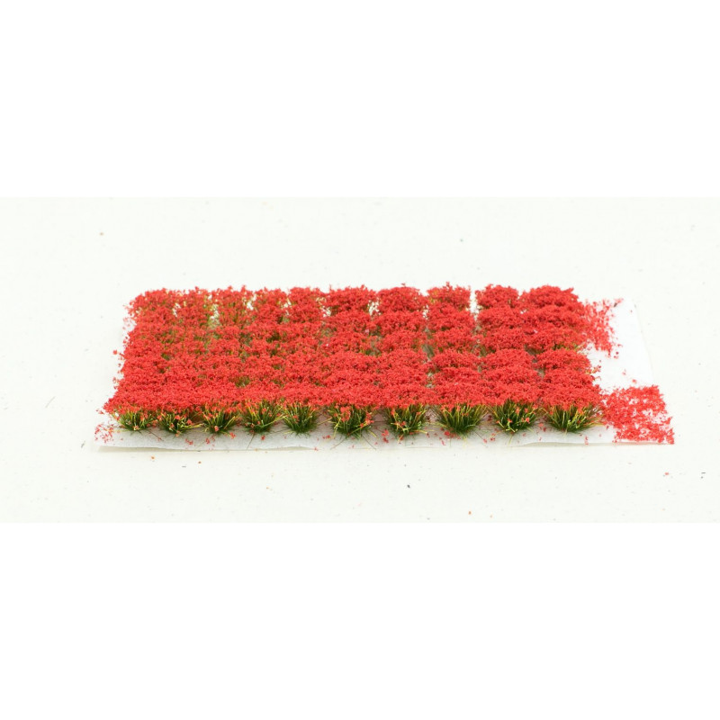 PAINT FORGE FLOWERS 6 mm RED CHARM (2626) 5 pieces