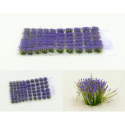 PAINT FORGE FLOWERS 6 mm PURPLE (2609) / 5 pieces