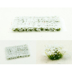 PAINT FORGE FLOWERS 6 mm PALE WHITE (2618) / 5 pieces