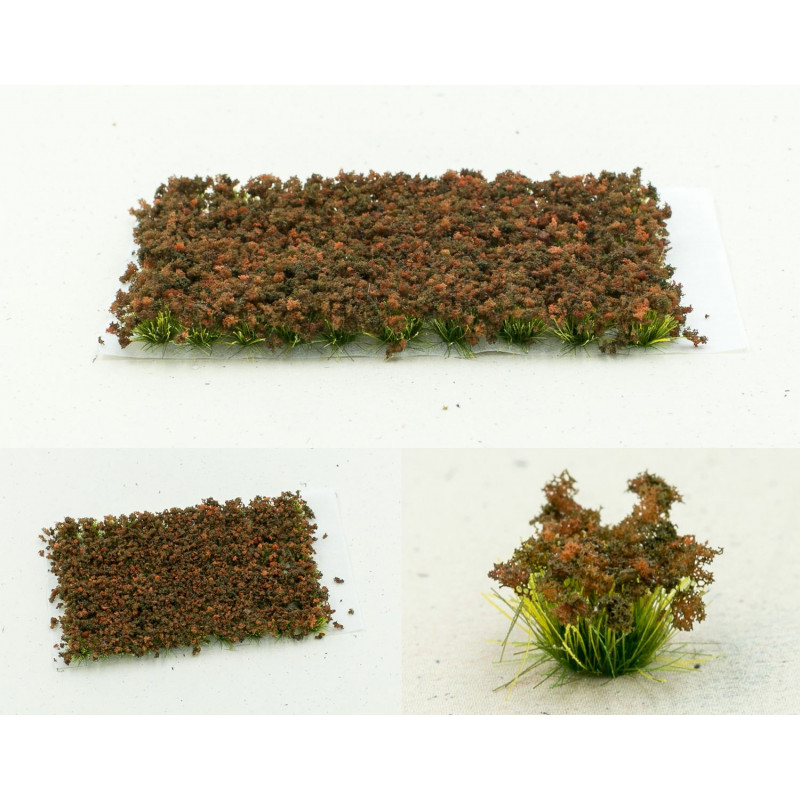 MALÍŘSKÉ KOVÁŘSKÉ KVĚTINY 6 mm DRIED BLOOD (2620) / 5 kusů