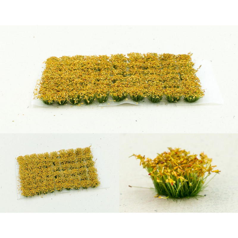 BARVA KOVÁŘSKÁ KVĚTINY 6 mm AMBER FIELD (2621) / 5 kusů