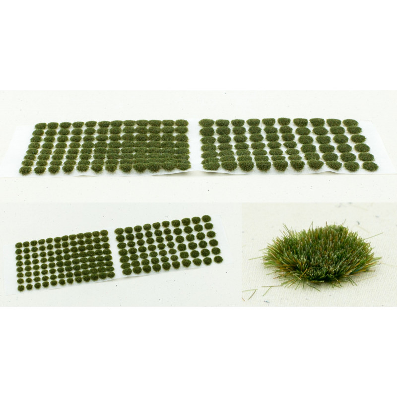 PAINT FORGE KĘPKI TRAW  2 mm GLADE GREEN (0206) / 5 sztuk