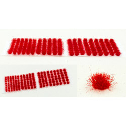 BARVA KOVÁŘSKÁ ALIEN TUFTS 6 mm ERIS RED (AT0601) / 5 kusů