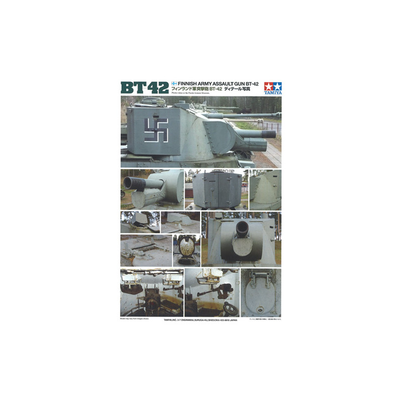 TAMIYA 1/35 FINSKÁ ARMÁDA ÚTOČNÉ DĚLO BT-42 (35318)