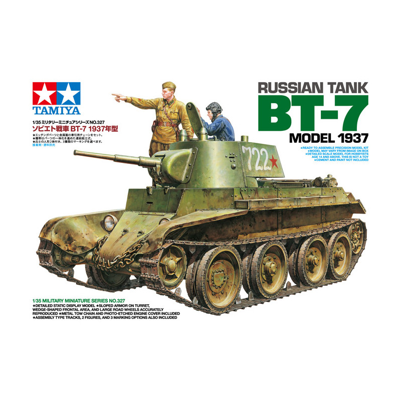 TAMIYA 1/35 BT-7 MODEL 1937 (35327)