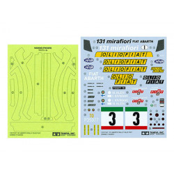 TAMIYA 1/20 FIAT 131 ABARTH RALLY OLIO   FIAT (20069)