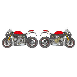 TAMIYA 1/12 DUCATI 1199 PANIGALE S - TRICOLORE (14132)