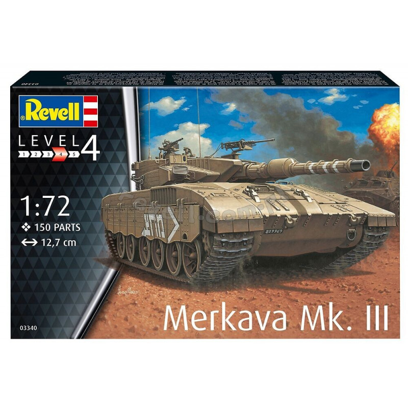 REVELL 1/72 MERKAVA MK.III (03340)