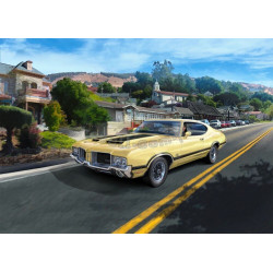 REVELL 1/25 `71 OLDSMOBILE 442 COUPE (07695)