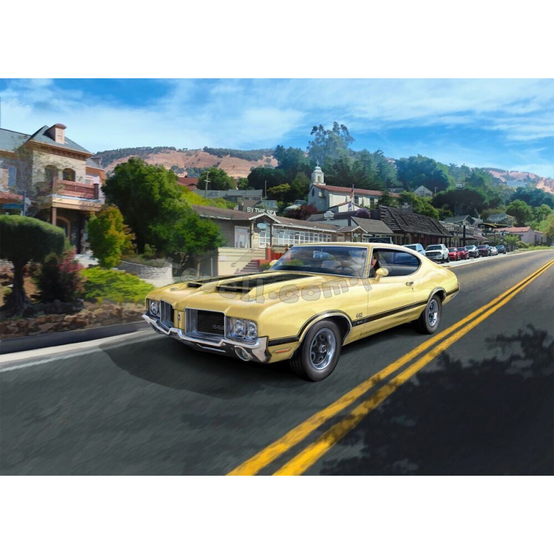 REVELL 1/25 `71 OLDSMOBILE 442 COUPE (07695)