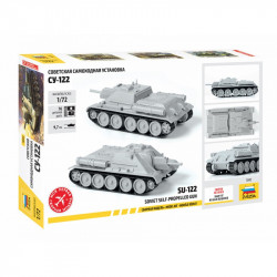 ZVEZDA 1/72 SOVIET SELF-PROPELLED GUN SU-122 (5043)