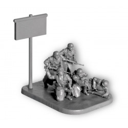 ZVEZDA 1/72 GERMAN INFANTRY (6198)