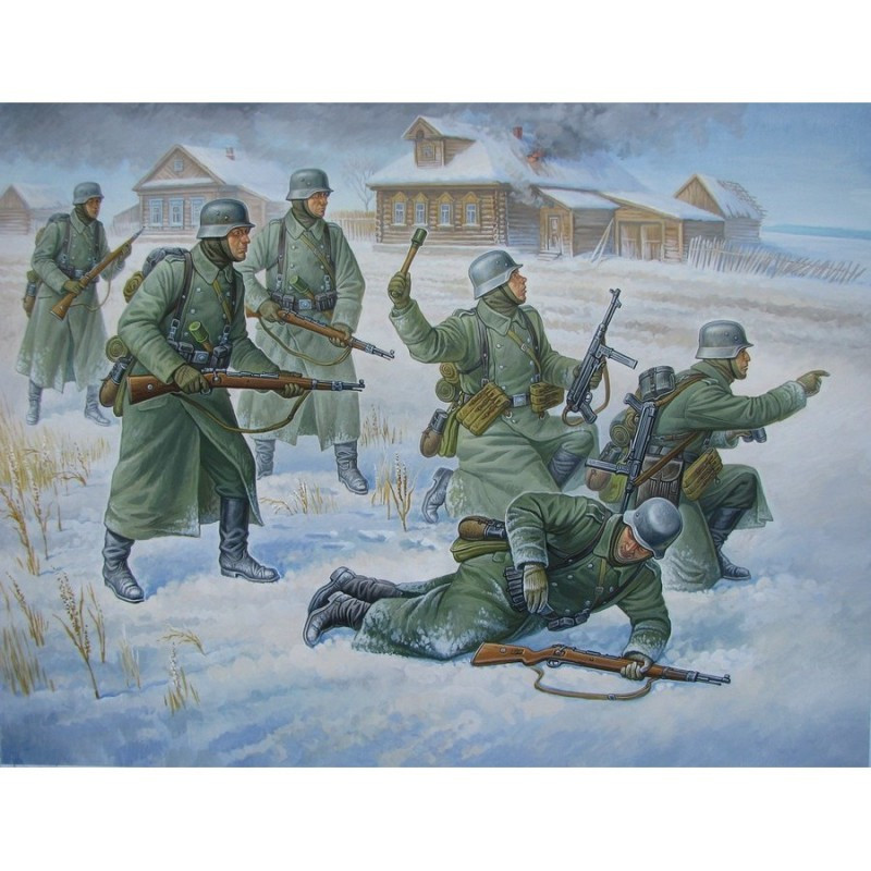 ZVEZDA 1/72 GERMAN INFANTRY (6198)