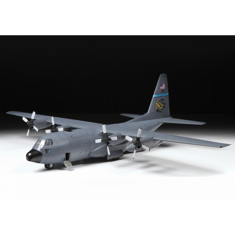 ZVEZDA 1/72 AMERICAN HEAVY TRANSPORT PLANE C-130H (7321)