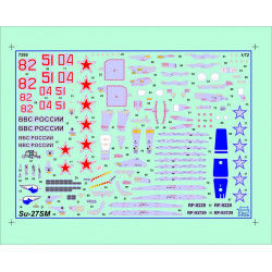 ZVEZDA 1/72 SU-27SM (7295)