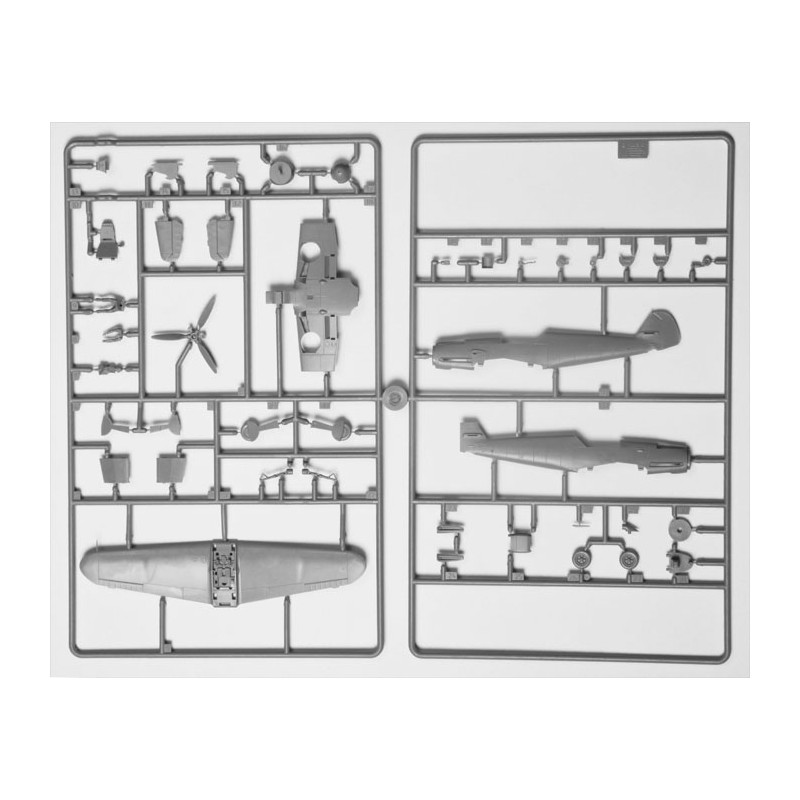 ZVEZDA 1/72 MESSERSCHMITT 109 F2 (7302)
