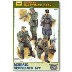 ZVEZDA 1/35 HALFTRACK CREW...