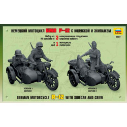ZVEZDA 1/35 GERMAN WWII SIDECAR (3607)