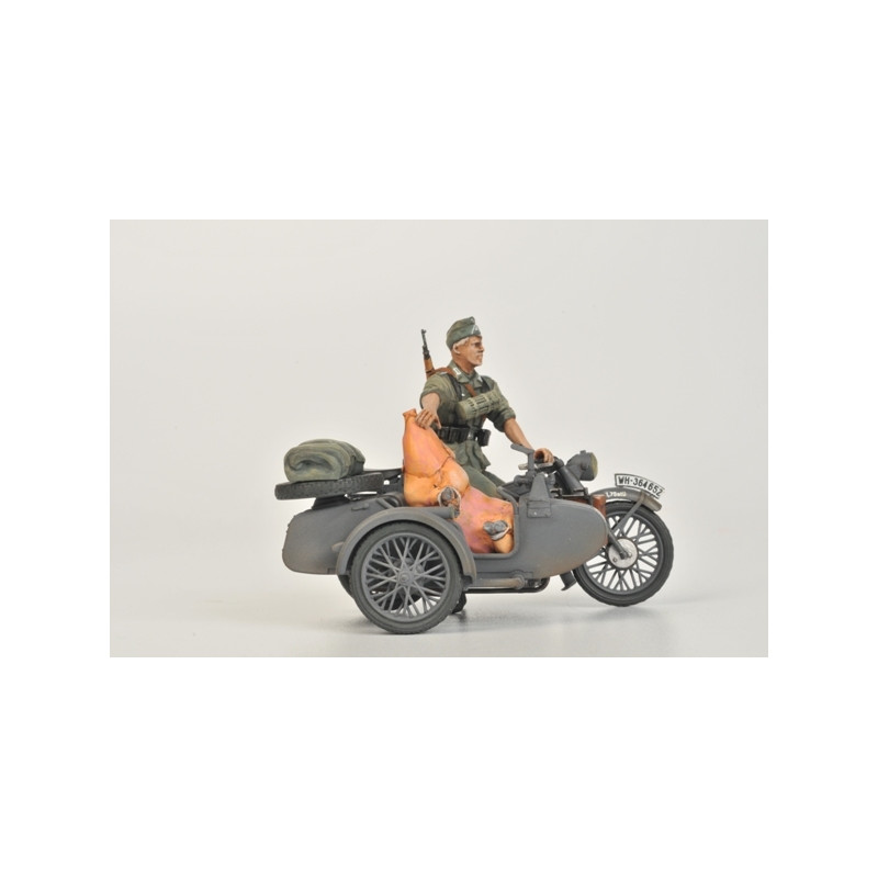ZVEZDA 1/35 NĚMECKÝ SIDECAR WWII (3607)