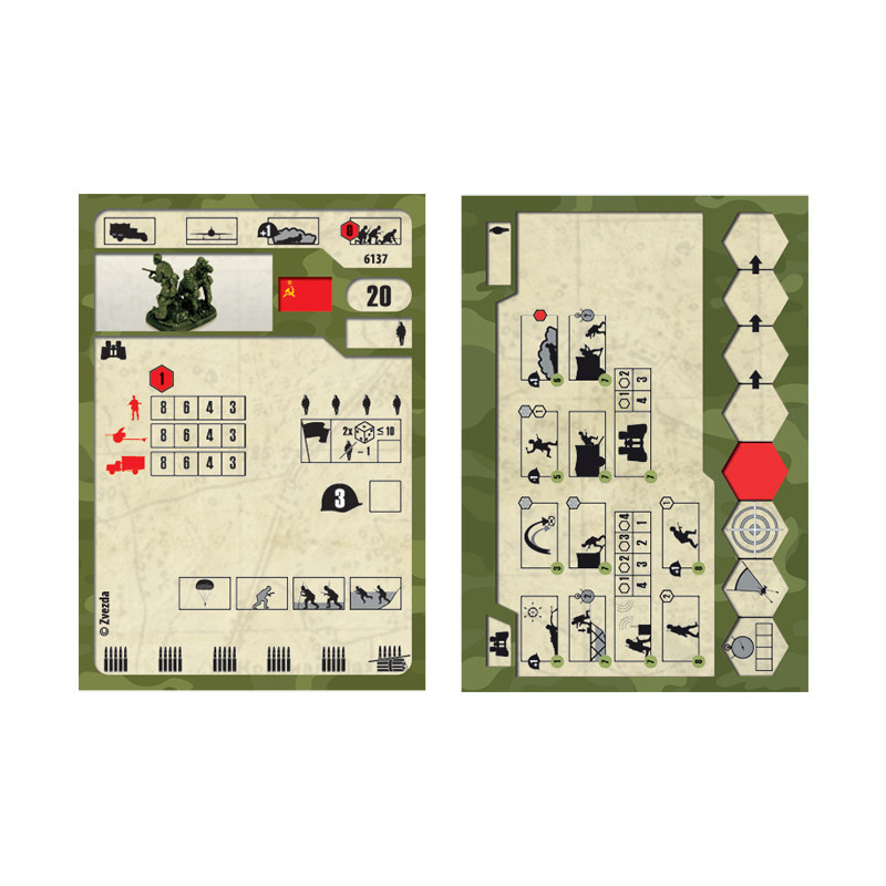 ZVEZDA 1/72 SOVĚTSKÝ PRŮZKUMNÝ TÝM (6137)