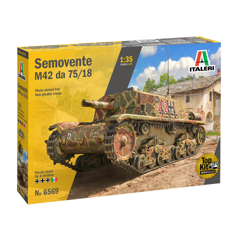 ITALERI 1/35 SEMOVENTE M42 da 75/18      (6569)