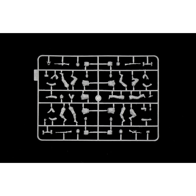 ITALERI 1/35 M4A1 SHERMAN S AMERICKOU PĚCHOTOU (6568)