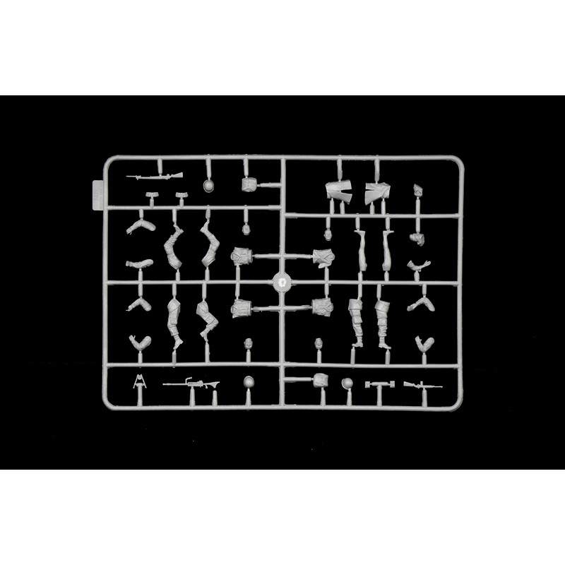 ITALERI 1/35 M4A1 SHERMAN S AMERICKOU PĚCHOTOU (6568)