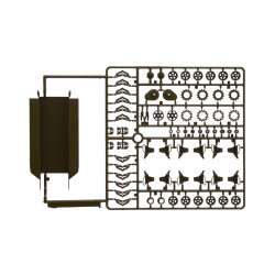 ITALERI 1/35 M4A1 SHERMAN S AMERICKOU PĚCHOTOU (6568)
