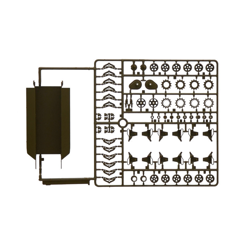 ITALERI 1/35 M4A1 SHERMAN S AMERICKOU PĚCHOTOU (6568)