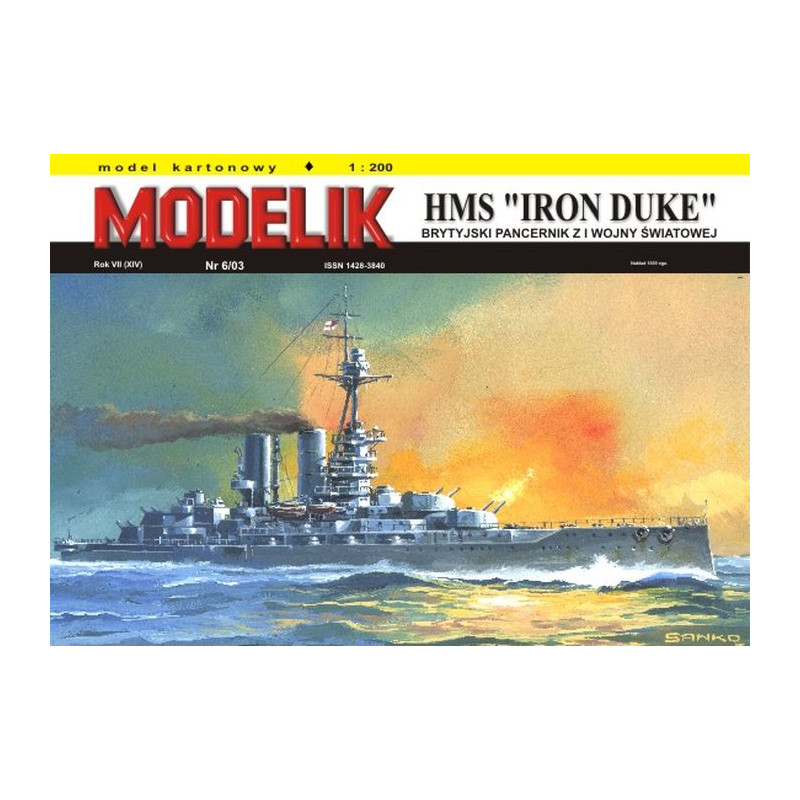 MODEL SHIP IRON DUKE (6/03)