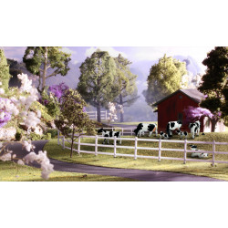 WOODLAND WA1863 H0 FIGURINES HOLSTEIN COWS