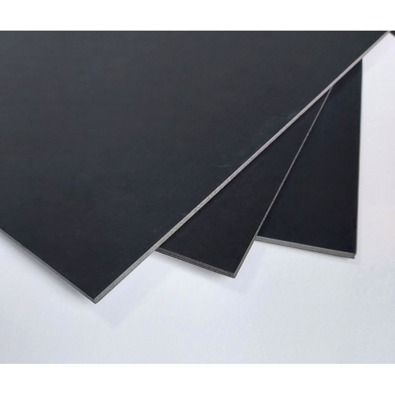 GraphBoard 5*250*350 mm / black / foam board