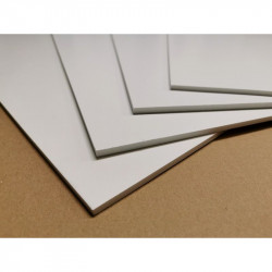 PŁYTA GraphBoard  5*250*350 mm / biała / piankowo - kartonowa