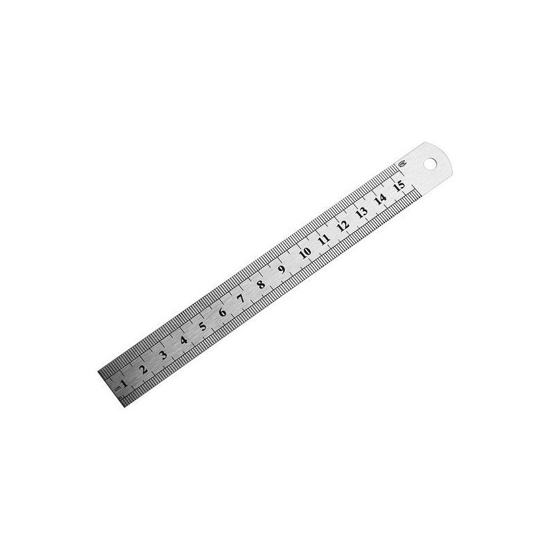 METAL RULER 15 cm