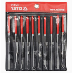 YATO DIAMANTOVÉ NEHTY / IGLASTY 3x140x25 mm SADA 10 ( YT-6145 )