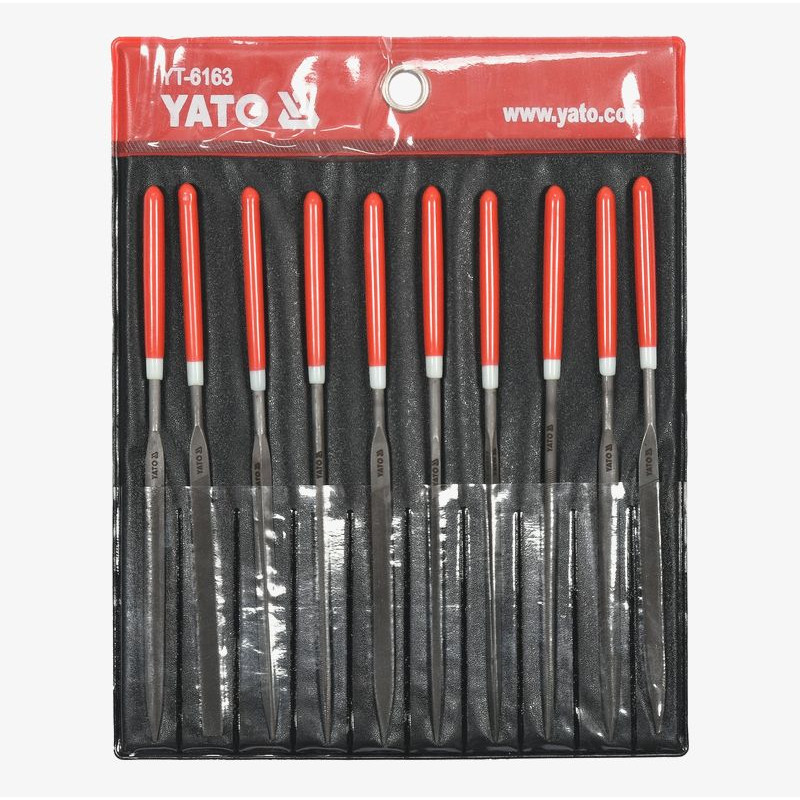 YATO PILNIKI / IGLAKI 3x140x65 mm ZESTAW 10 sztuk ( YT-6163 )