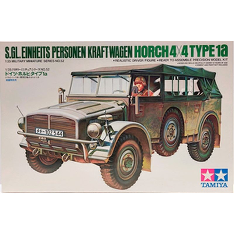 TAMIYA 1/35 HORCH 4X4 TYP 1A 35052