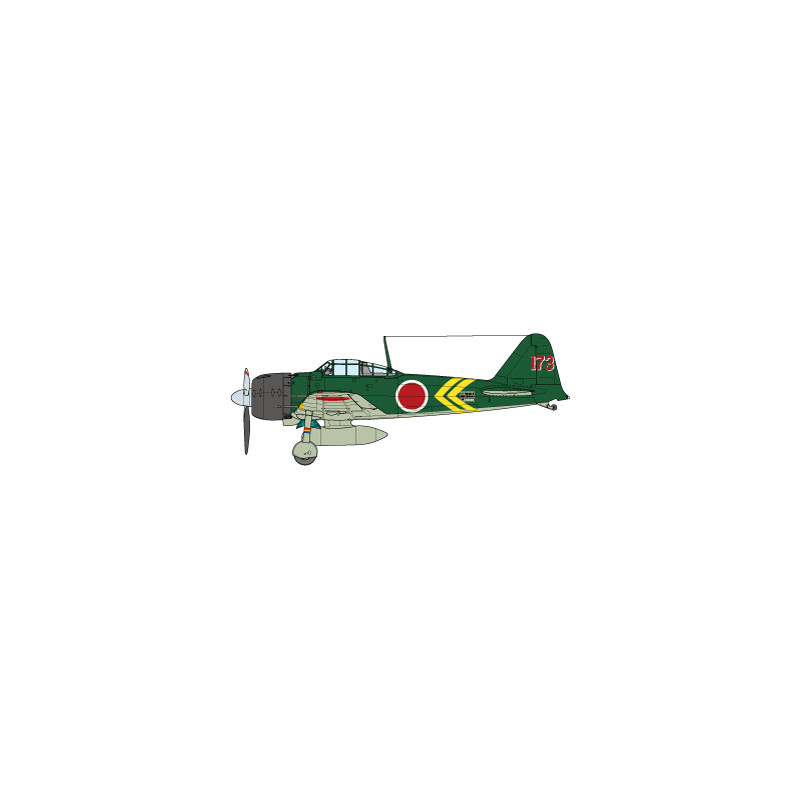 TAMIYA 1/72 MITSUBISHI A6M3/3a ZERO FIGHTER MODEL 22 (ZEKE) (60785)