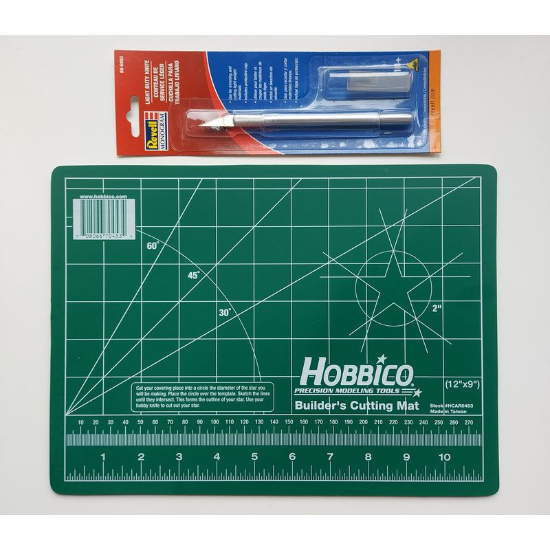 MODELING MAT 9*12 WITH KNIFE