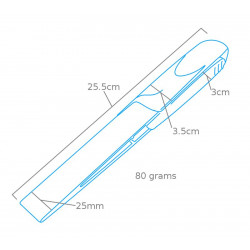 MC SANDLER BLOCK 25 mm (PFL6025)