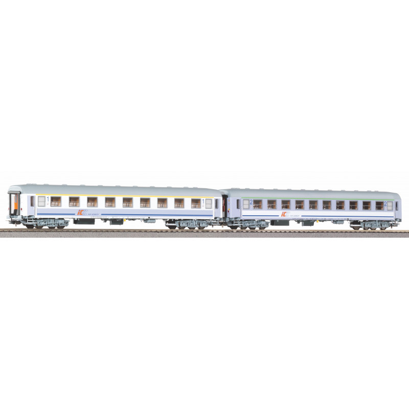 PIKO 97304 PKP VI INTERCITY 111A PASSENGER WAGON ( 2 pieces )