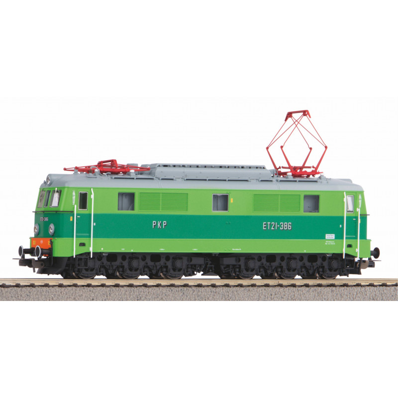 PIKO 51607 ELECTRIC LOCOMOTIVE ET21-386 PKP V (with sound)